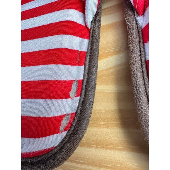 Dearfoams Americana Bald Eagle Slippers Size 9 - 10 - Picture 10 of 10